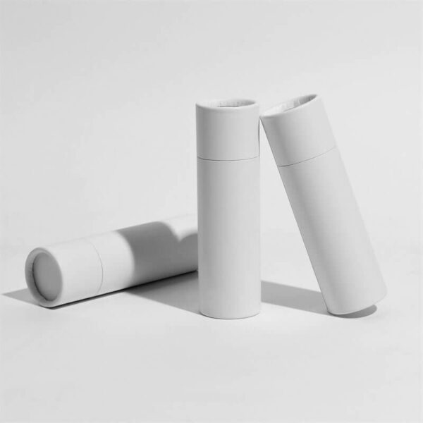36 mm x 120 mm 2,5 once 70 g Tubo di carta Push-Up bianco all'ingrosso